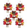 thumbnail image 1 of Letreros colgantes para puerta BLESIY forma de pavo de Acción de Gracias 5 piezas 225x25cm, 1 of 8