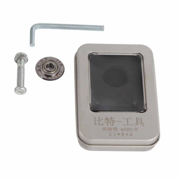 Hoja para cortar vidrio, rueda cortadora de vidrio de 23 mm Hoja cortadora de vidrio Hoja para cortar vidrio Ultra sensible