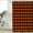 Orange, variant on Black Red Plaid Shower Curtain Set, Waterproof Shower Curtains for Bathroom, Vintage Rustic Buffalo Checked Gingham Washable Fabric Cloth Bath Curtain for Bathtub Decoration with Hooks 48x72 Inches