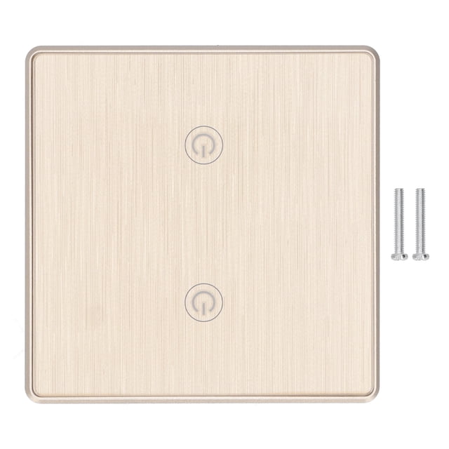 Interruptor WIFI inteligente Control remoto inalámbrico con 2 tornillos de montaje 800W enchufe británico 95-240V CA