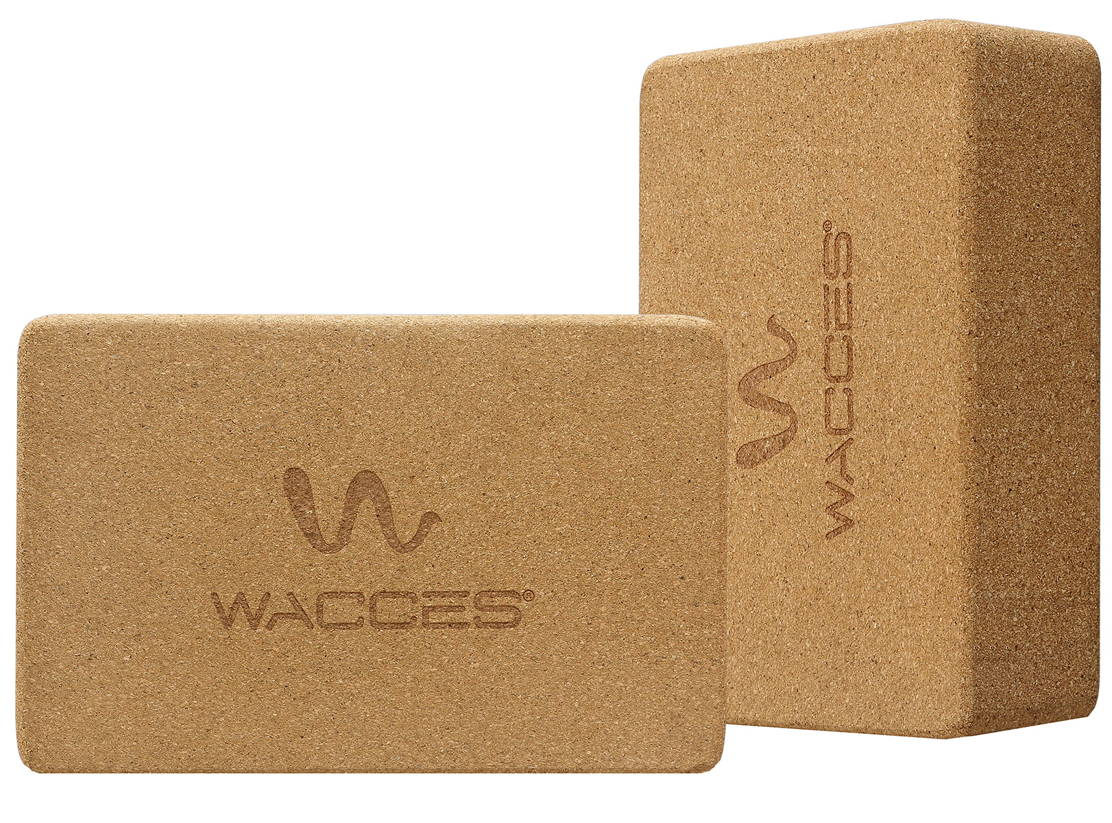 Set of 2 Wacces Foam Exercise Fitness & Yoga Blocks