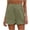 Black, variant on Ashirexll Bermuda Shorts for Women Casual Shorts Solid Color Drawstring Comfy Elastic Waist Shorts Summer with Pockets Black S