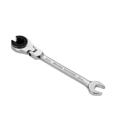 

WQJNWEQ Festival Decorations Indoor Metric Open Head Ratcheting Wrench Metric Spanner with 72 Teeth Vanadium Steel Tubing Ratchet Clearance Items