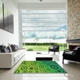 thumbnail image 7 of Ahgly Company Machine Washable Indoor Rectangle Transitional Green Area Rugs, 5' x 8', 7 of 7