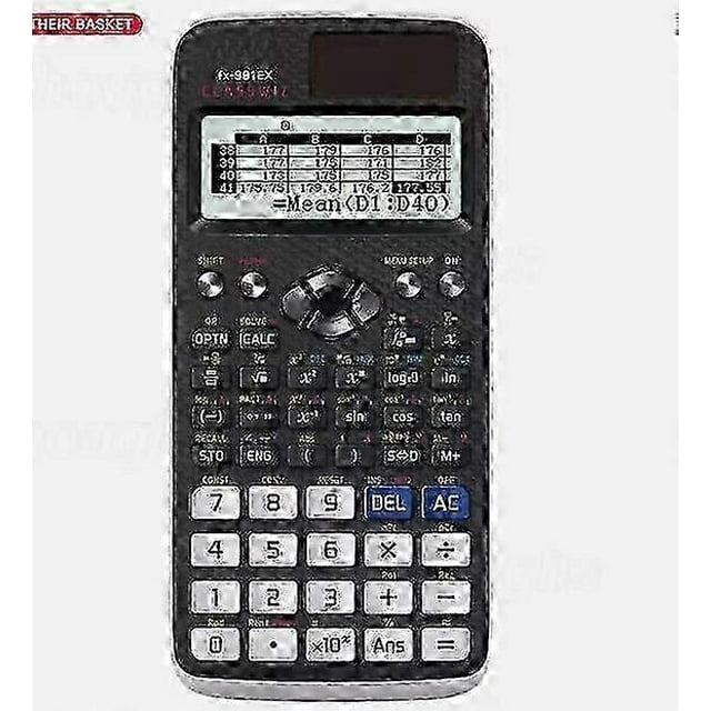 FX-991EX ClassWiz Advanced Engineering Scientific Calculator - 552 Functions for Students & Professionals, High-Precision Tool