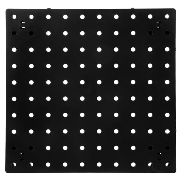 Pungan wall pegboard Pegboard Wall Mount Display Pegboard Plastic Garage Pegboard Wall Organizer Pegboard Panel,9.84"X9.84"X0.59"