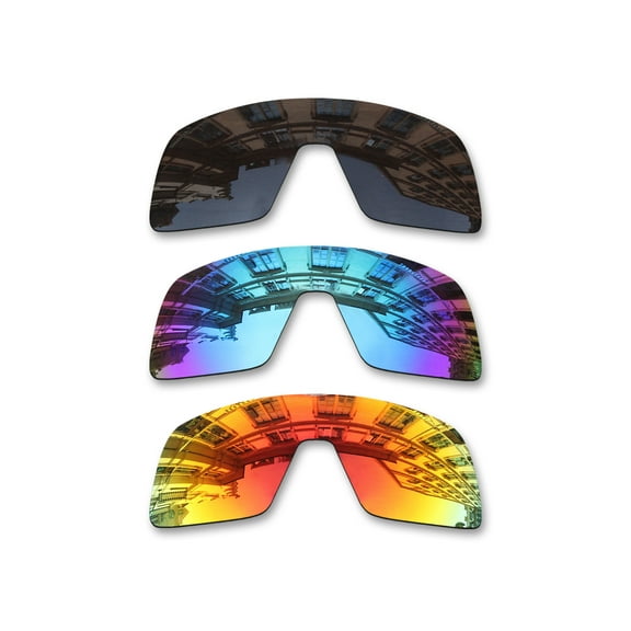 Vonxyz 3 Pack Polarized Replacement Lenses for Oakley Sutro OO9406 Sunglasses