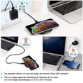 thumbnail image 4 of Base Cargador CHOETECH rapido inalambrico Qi 10W Negra Choetech Qi 10W, 4 of 6