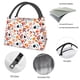 thumbnail image 4 of Fotbe Autumn Pumpkins Fall Leaves Bolsa Térmica Portátil con Estampado, Bolsa de Entrega de Alimentos Aislada, Bolsa Reutilizable de Gran Capacidad para Comidas y Supermercado, 4 of 6