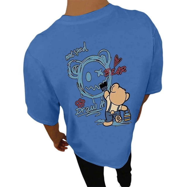Playeras Básicas Para Hombre, Blusa Informal De Color Liso Con Cuello Redondo, Manga Raglán Lisa, Botones