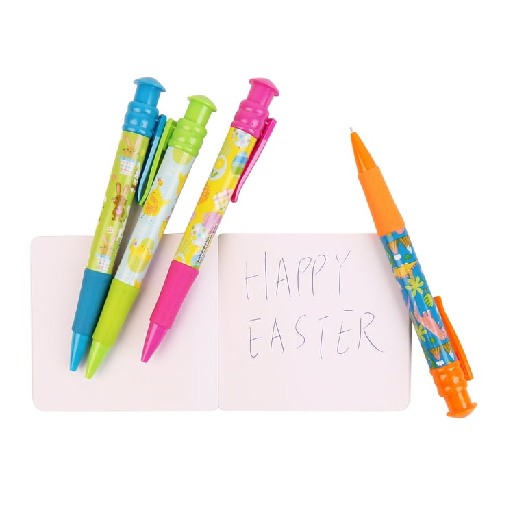 Easter Pens for Kids, Kids Pens, Girlie Pens, Whimsical Pens, Party Favors.  