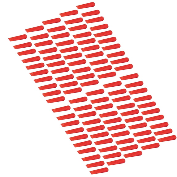 Misright 100Pcs Floor Spacers Floor Leveling Laying Leveling Wedges Red Leveler Wall Flooring Tiling Tool