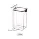 thumbnail image 4 of Naiovety Contenedor de almacenamiento de alimentos apilable, dispensador de granos de refrigerador de plástico, organizador de harina para hornear, Organizadores de utensilios de cocina 1300ML Naiovety HA059310-04, 4 of 6