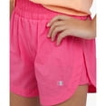 thumbnail image 4 of Champion Girls Crinkled Woven Shorts - Pink - Size Medium, 4 of 5