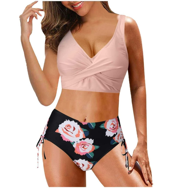 Rqyyd Reduced Women's Tie Dye Bathing Suits