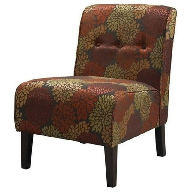 Hawthorne Collection Chaise d'Appoint en Tissu Tufté