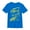 Royal Blue, variant on Boy's Jurassic World Tyrannosaurus Rex Teeth  Graphic Tee Royal Blue Medium