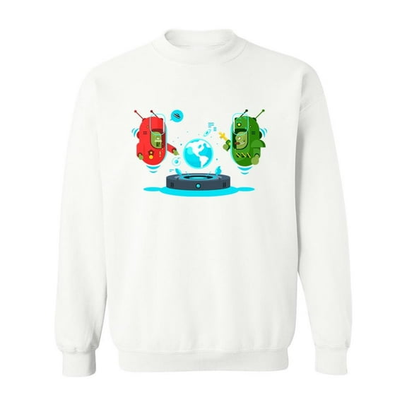 Taking Earth Plan Sweatshirt Men -Image by Shutterstock, Male 3X-Large