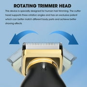 Groin Hair Trimmer Electric Manscape Trimmer for Men Trimmer for Pubic/Body/Groin Grooming Body Groomer