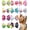 Easter, variant on 10 count 2" Dot Small Dogs Hair Bows with  Clips Yorkie Bowknot Barrette Clips for Medium Dogs  Topknot   Hair Accessories