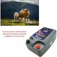 thumbnail image 4 of Cerca eléctrica para ganado, cerca para animales, energizador de alta potencia, 3 modos de energía para avicultura (enchufe multicolor-UE), 4 of 6