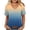 Khaki, variant on Womens Summer Tops Short Sleeve V-Neck Casual Stylish Spring/Comfortable Loose Shirt Top