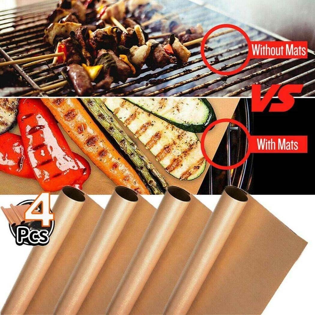 & BBQ SHEET for Plate 3 x thicker 0.13mm thick BBQ SETBBQ MAT for Grill 