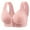 B204 Pink minimizer bras for women clearance under $5, variant on Bras under $5! Cagogo Front Closure Push Up Bra for Women No Underwire Lifting Large Bust Bralettes Full Coverage Plus Size Wireless Supportive Everyday Bras Sleep Bra
