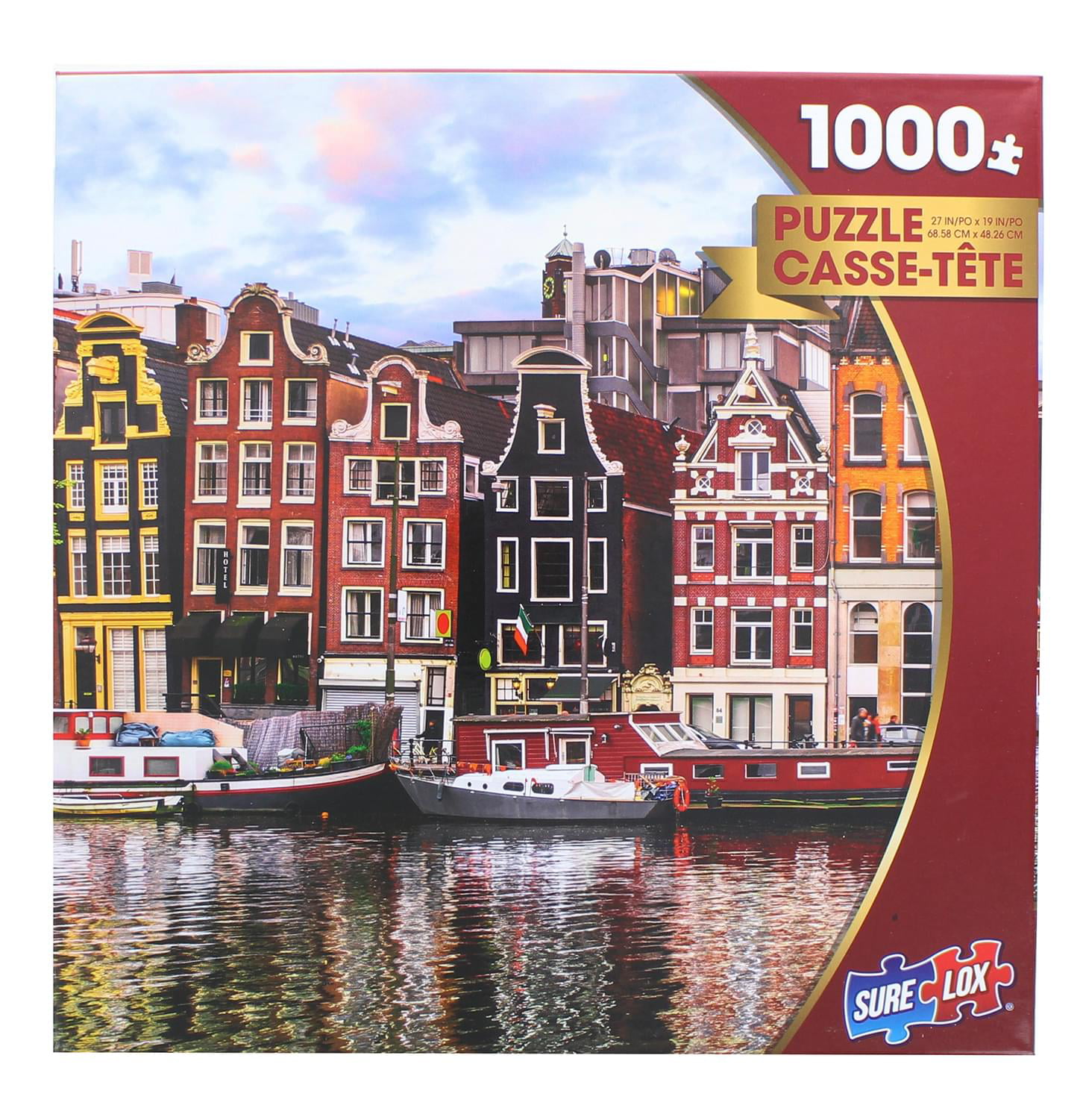 Love in Amsterdam 250 Piece Wooden Jigsaw Puzzle