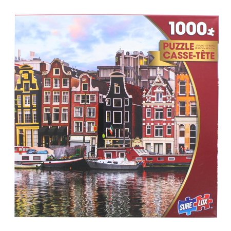 Amsterdam Dancing Houses 1000 Piece Jigsaw Puzzle