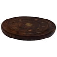 thumbnail image 2 of OM SHRI OM Round Plate for Incense Stick Burner Holder with Sun Design, 2 of 4