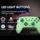 thumbnail image 3 of Controlador SZYUYU para Switch 2, controlador Switch Pro para Switch/OLED/Lite/PC con luz LED de 7 colores/TURBO ajustable de 3 niveles, vibración dual de 4 velocidades, compatible con activación y mo, 3 of 7
