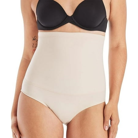 Maidenform Women s Shaping Brief  Firm Control Panty  High Waist Shapewear  Cool Comfort  Latte Lift  3X-Large
