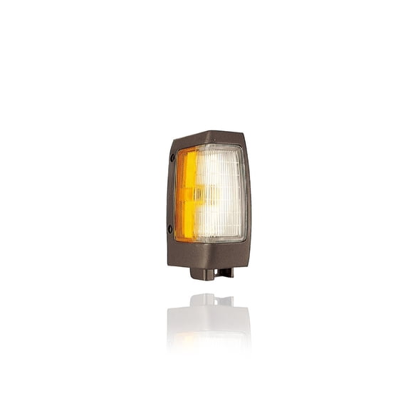 Cornering Light Assembly - Compatible/Replacement for '90-97 Nissan Hardbody D21 - Black - Right Hand - Passenger - B611001G02