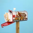 thumbnail image 6 of Fall Mailbox Covers Gnome Pumpkin Maple Magnetic Waterproof Post Box Cover Happy Fall Y''all Wraps Post Letter Box Cover Garden Decor Standard Size 18" X 21"in, 6 of 6
