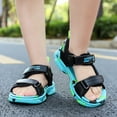 thumbnail image 4 of KOFUBOKE Boys Sports Beach Sandals Summer sandals Green Size 14, 4 of 5