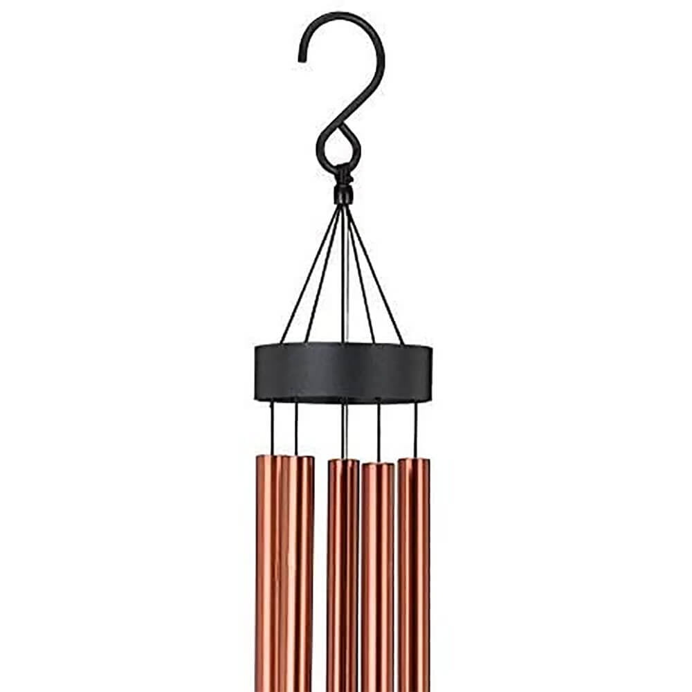 Regal REGL11431 32 inch Healing Stone Wind Chime - Amethyst