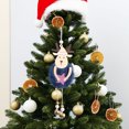 thumbnail image 1 of Christmas Wooden Snowman Decoration Pendant Scene Layout Christmas Tree Old Man Hanging Ornament, 1 of 2