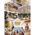 thumbnail image 5 of Vintage Watercolor Wine Table Cloth, Farmhouse Cask Grapes Country Waterproof Tablecloth for Rectangle Tables, Reusable Washable Fabric Table Cover for Restaurant Kitchen Dining Tables 60"x84", 5 of 6