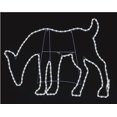 thumbnail image 1 of Roman Décoration de Noël Silhouette de Cerf Extérieur avec Éclairage LED - 31 Pouces - Blanc Pur, 1 of 3