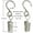 2.4 Inch Long Silver, variant on EISRUNGF- Stainless Steel S Hooks Curtain Clips, 50 Pack Hanging Party Lights Clips, Hangers Gutter Photo, Art Craft Display, 2.4 Inch Long, Silver