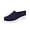 Blue, variant on Women's Orthopedic Arch Support Wide Width Mule Slip On Walking Shoes Breathable Knit Mesh Backless Cushioned Non-Slip House Shoes for All Day Standing Indoor Outdoor Casual Wear