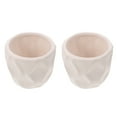 thumbnail image 3 of WHAMVOX  2 Pcs Paint Your Planter Painted Ceramic Flower Pots Colored Drawing, 3 of 8