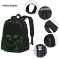 thumbnail image 3 of Pofeuu Numbers Skull Print Backpack Travel Backpacks With Lunch Bag Pencil Bag Set 3 pcs Set Cartoon Backpack, 3 of 7