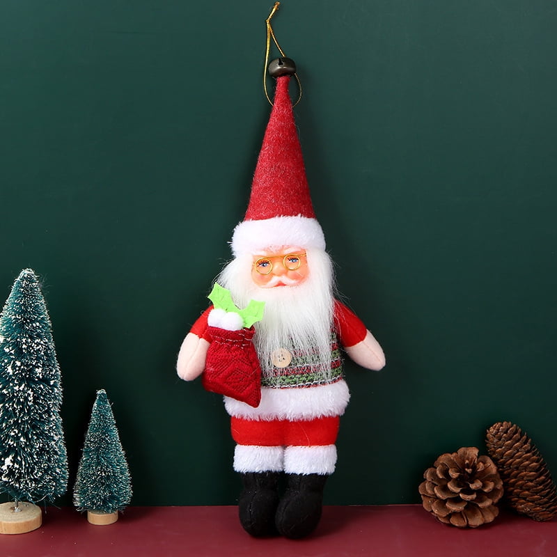 Mini Party Christmas Supplies Santa Claus Pendant Pendant Christmas Tree Decor