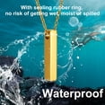 thumbnail image 7 of FindChic Urn Necklaces for Ashes Women Gold Plated Vertical Bar Pendant Necklace Stainless Steel Waterproof Cremation Urn Jewelry with Funnel Birthday Mothers Day Gifts for Mom Her Wife, 7 of 7