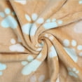 thumbnail image 3 of 1 Pack 3 Blankets Super Soft Fluffy Premium Fleece Pet Blanket Flannel Throw for Dog Puppy Cat Paw 30x20 inch, 3 of 7