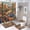 Southwest Desert Cactus Oasis 1, variant on Shower Curtain Sets with Rugs, Southwest Desert Cactus Oasis Pattern Printed on Shower Curtain and Liner Set, Perfect for Bathroom Hotel Dorm Spa Home, 72 x 72 inches