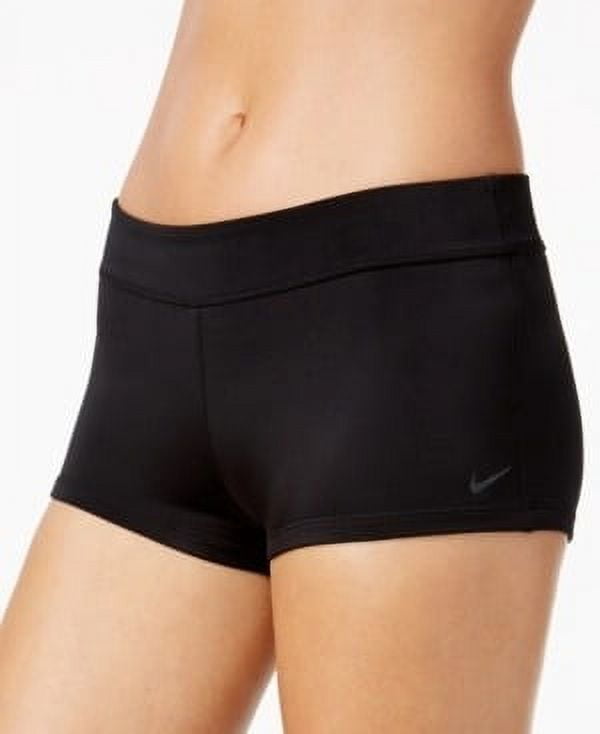 Nike Women's Core Active Swim Shorts Swimsuit Black Size Small