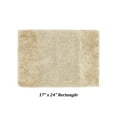 thumbnail image 2 of Better Trends 17" x 24" Bathroom Rug 100% Cotton Bath Rug Water Absorbent & Non Slip Bath Mat (Sand) Granada Collection, 2 of 4